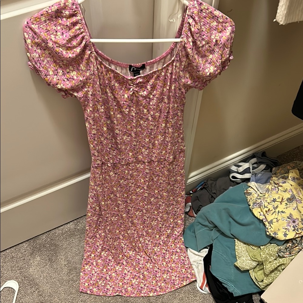 Floral Pink Dress